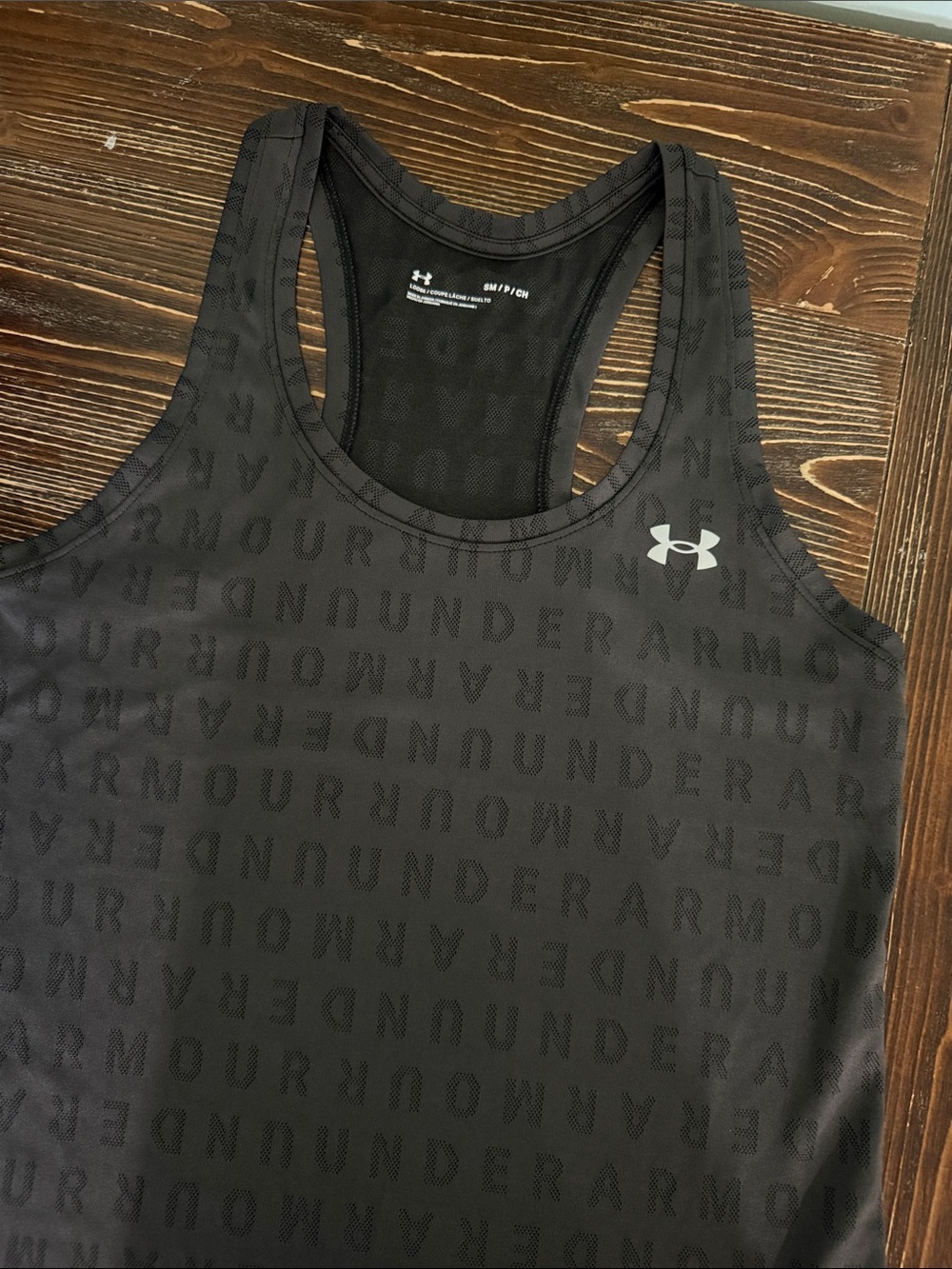 Under Armour Women's Athletic Tanks - Black, Dark Gray & Light Gray - Picture 3 of 4